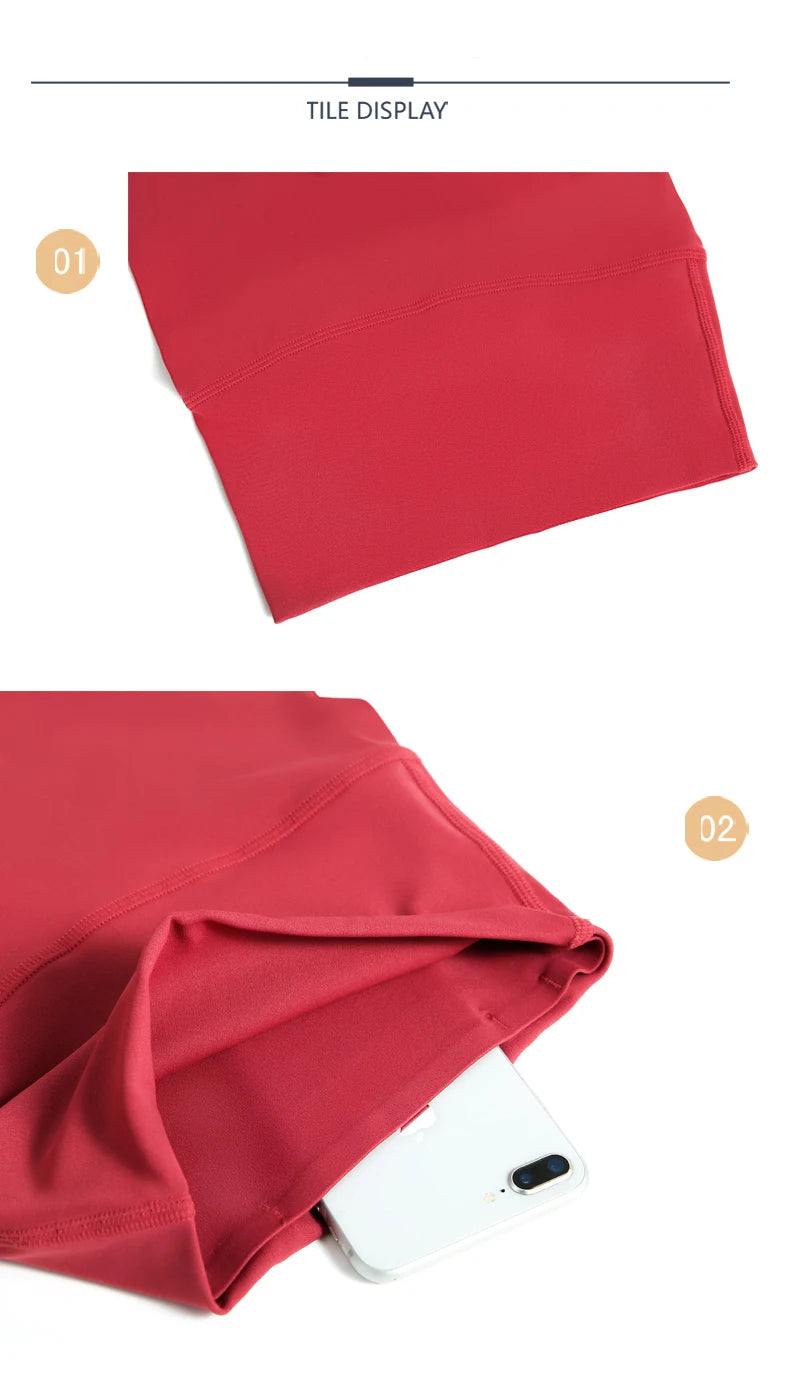 Set yoga da donna in nylon a due pezzi