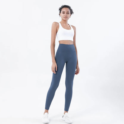 Set yoga da donna in nylon a due pezzi