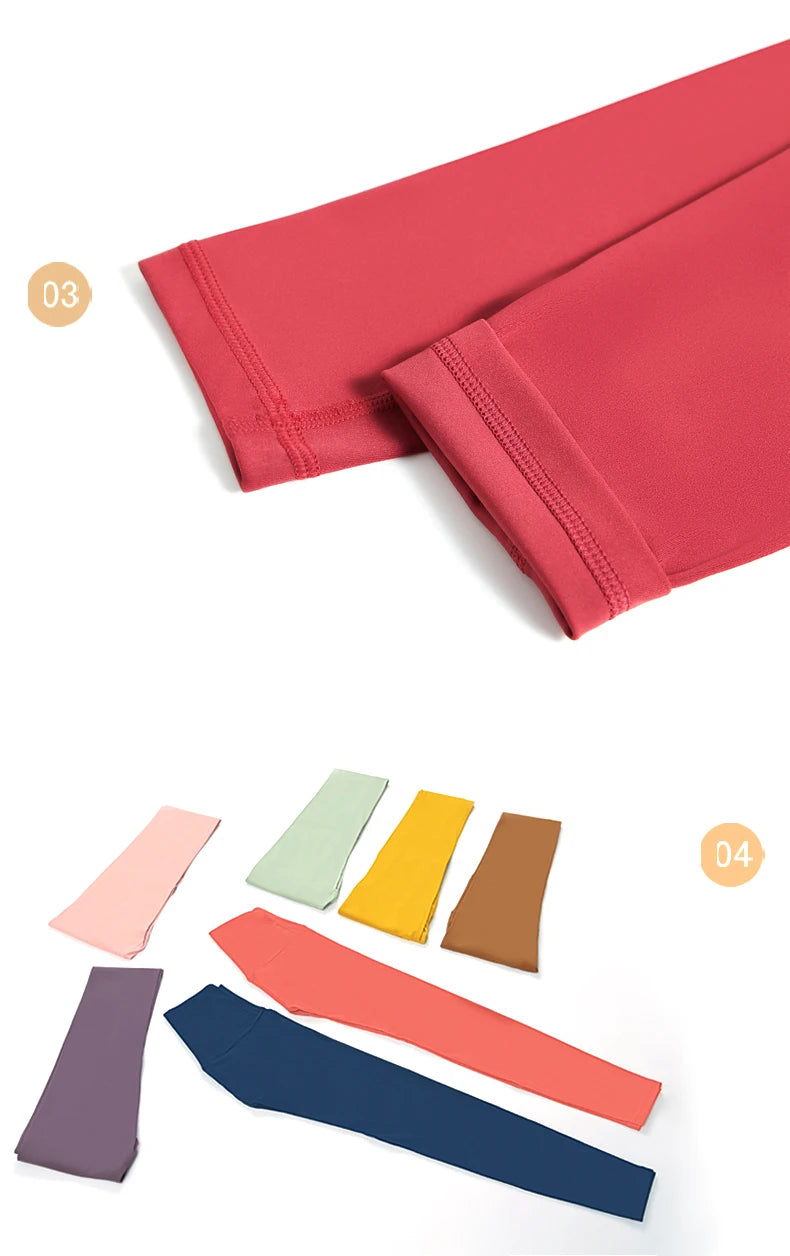 Set yoga da donna in nylon a due pezzi