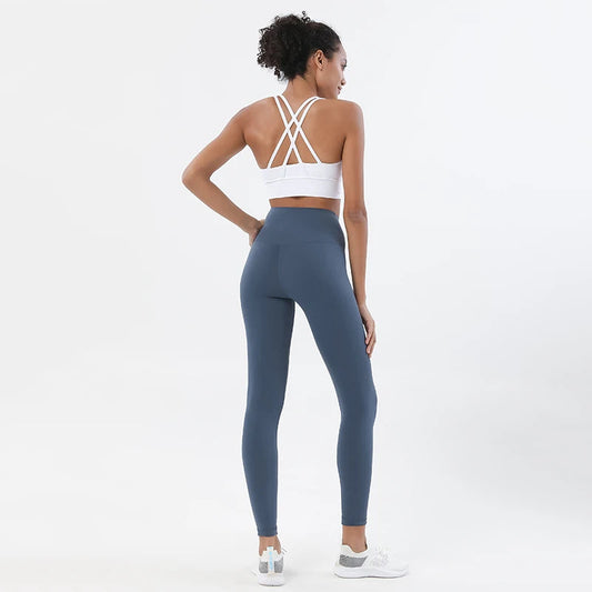 Women's two-piece nylon yoga set