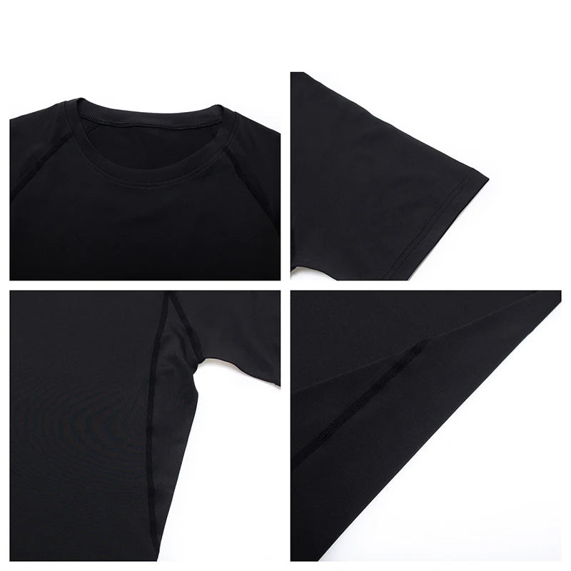 Men's compression running T-shirt