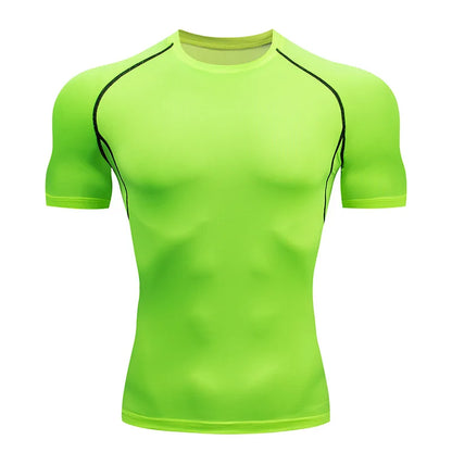 Men's compression running T-shirt