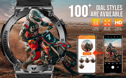 Smartwatch da uomo con chiamate Bluetooth