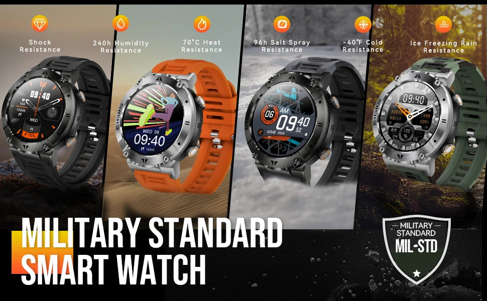 Smartwatch da uomo con chiamate Bluetooth