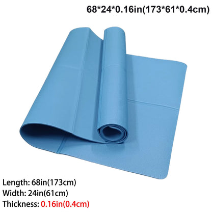 Foldable EVA yoga mat